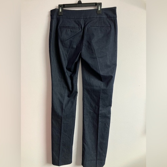 New York and Company Women’s Dress Denim Pants, Size 2 Average, Dk Blue - Picture 4 of 7